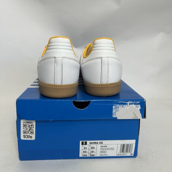 Adidas Originals Samba OG “White Crew Yellow” ID1479 main image 3